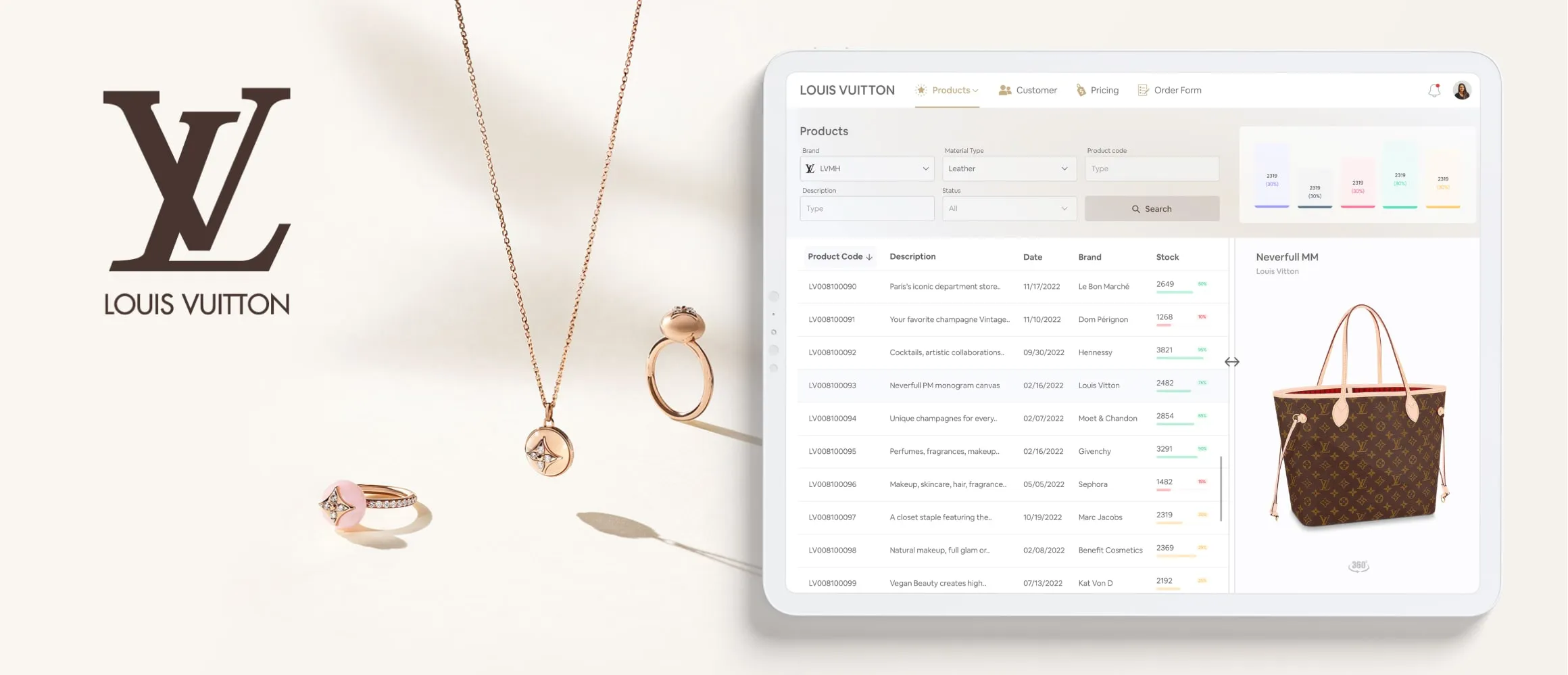 Louis Vuitton Procurement Platform Case Study Web Apps Case Study Louis Vuitton Malletier Sas by Zuse Digital Image